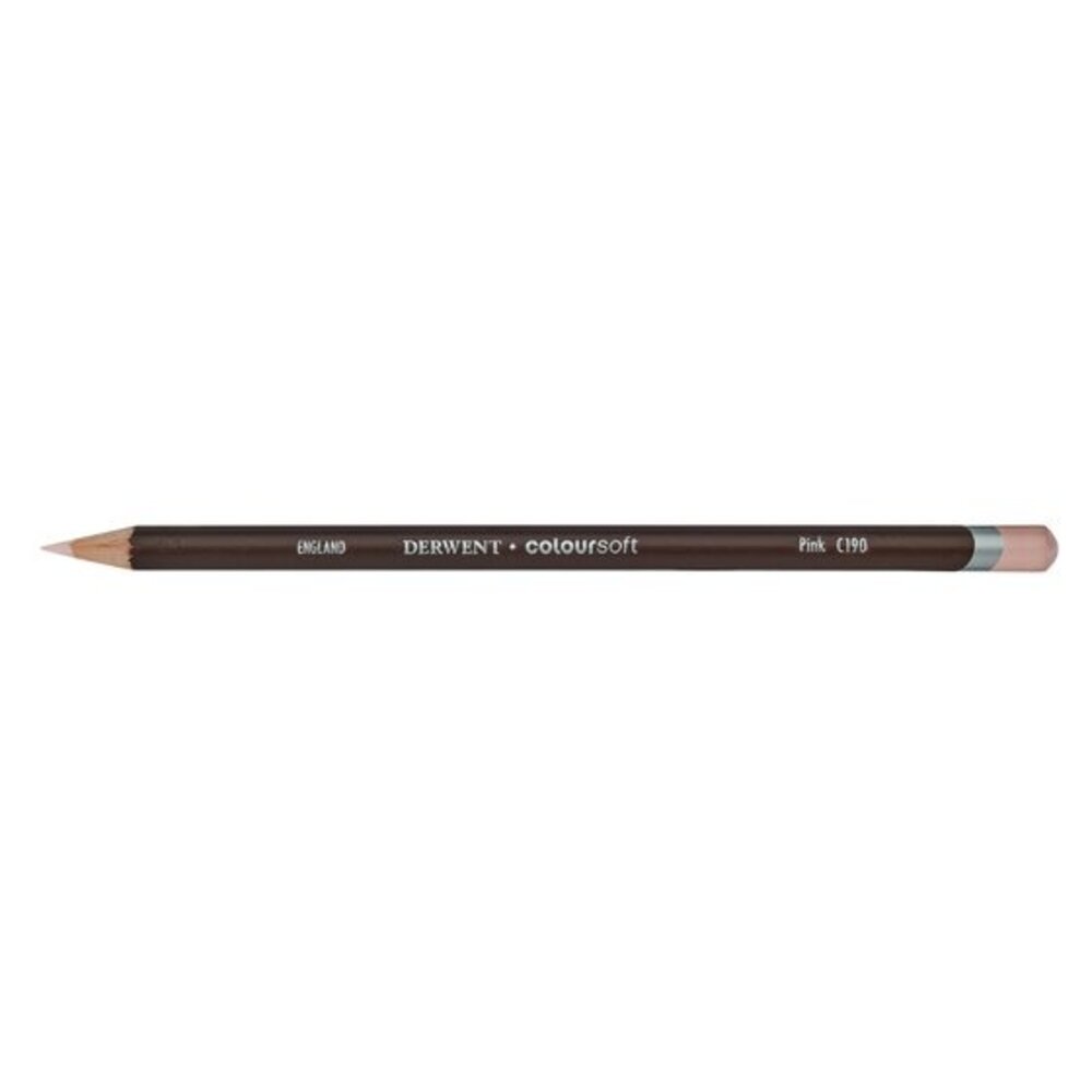 Derwent Coloursoft Pencil 190 Pink (DCS0700971) Derwent Coloursoft Pencil 190 Pink (DCS0700971)