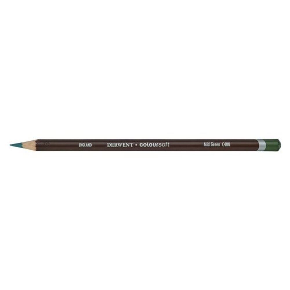 Derwent Coloursoft Pencil 400 Mid Green (DCS0700992) Derwent Coloursoft Pencil 400 Mid Green (DCS0700992)