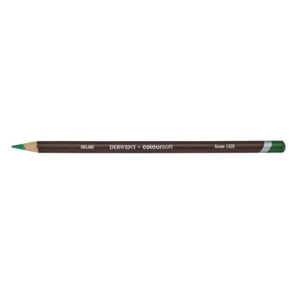 Derwent Coloursoft Pencil 420 Green (DCS0700994) Derwent Coloursoft Pencil 420 Green (DCS0700994)