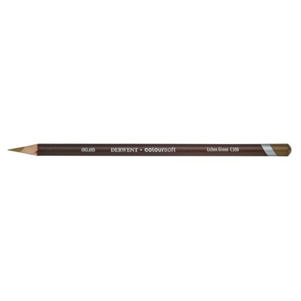 Derwent Coloursoft Pencil 500 Lichen Green (DCS0701002) Derwent Coloursoft Pencil 500 Lichen Green (DCS0701002)