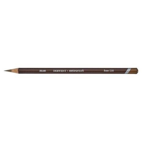 Derwent Coloursoft Pencil 510 Brown (DCS0701003) Derwent Coloursoft Pencil 510 Brown (DCS0701003)