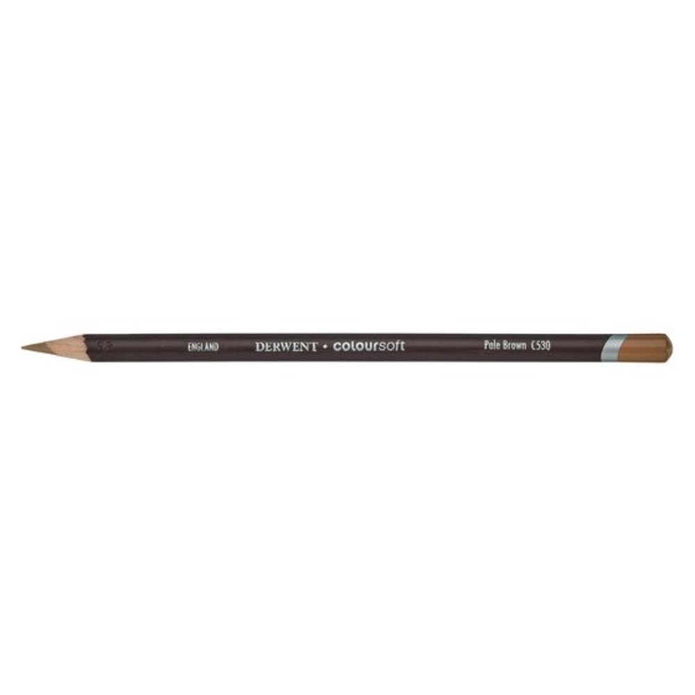 Derwent Coloursoft Pencil 530 Pale Brown (DCS0701005) Derwent Coloursoft Pencil 530 Pale Brown (DCS0701005)