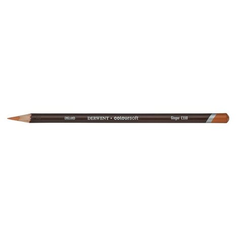 Derwent Coloursoft Pencil 550 Ginger (DCS0701007) Derwent Coloursoft Pencil 550 Ginger (DCS0701007)