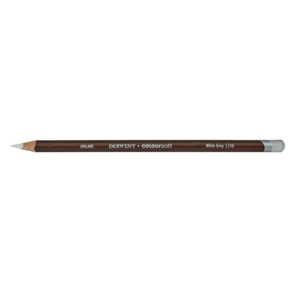 Derwent Coloursoft Pencil 710 White Grey (DCS0701023)