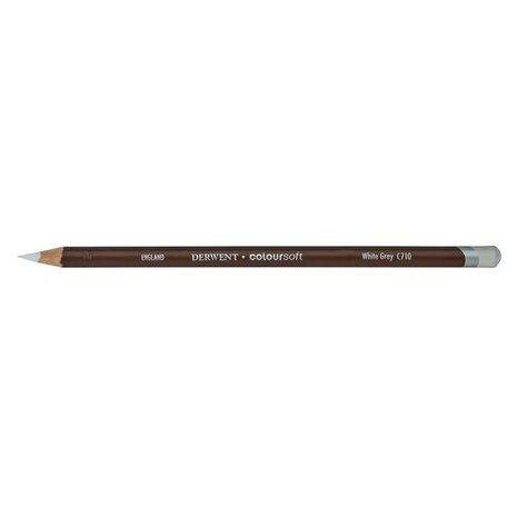 Derwent Coloursoft Pencil 710 White Grey (DCS0701023)