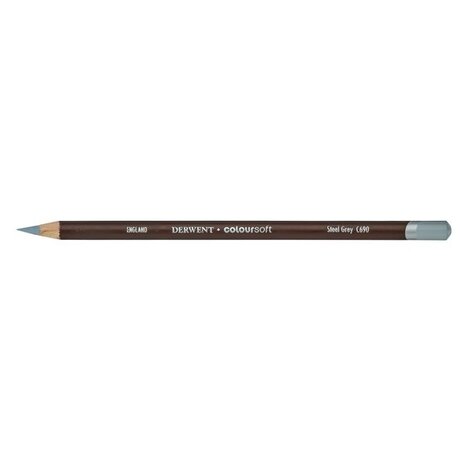 Derwent Coloursoft Pencil 690 Steel Grey (DCS0701021) Derwent Coloursoft Pencil 690 Steel Grey (DCS0701021)