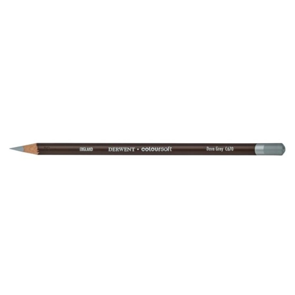 Derwent Coloursoft Pencil 670 Dove Grey (DCS0701019) Derwent Coloursoft Pencil 670 Dove Grey (DCS0701019)