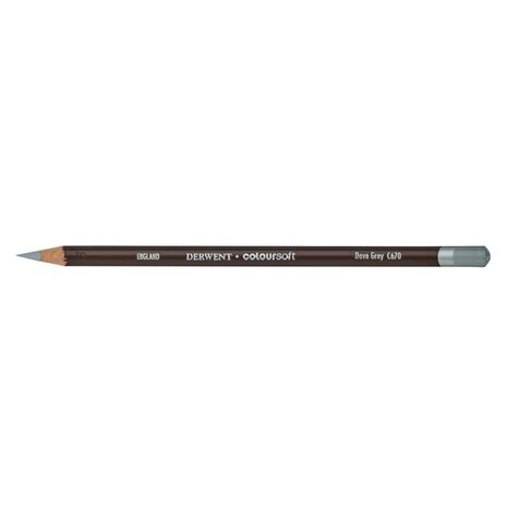 Derwent Coloursoft Pencil 670 Dove Grey (DCS0701019) Derwent Coloursoft Pencil 670 Dove Grey (DCS0701019)
