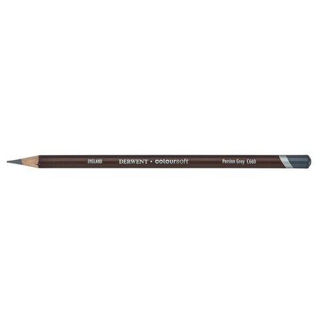 Derwent Coloursoft Pencil 660 Persian Grey (DCS0701018) Derwent Coloursoft Pencil 660 Persian Grey (DCS0701018)