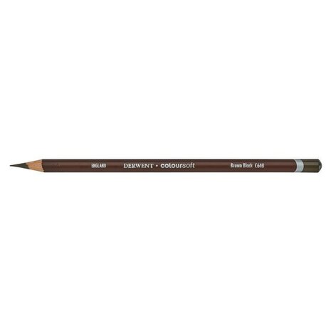 Derwent Coloursoft Pencil 640 Brown Black (DCS0701016) Derwent Coloursoft Pencil 640 Brown Black (DCS0701016)