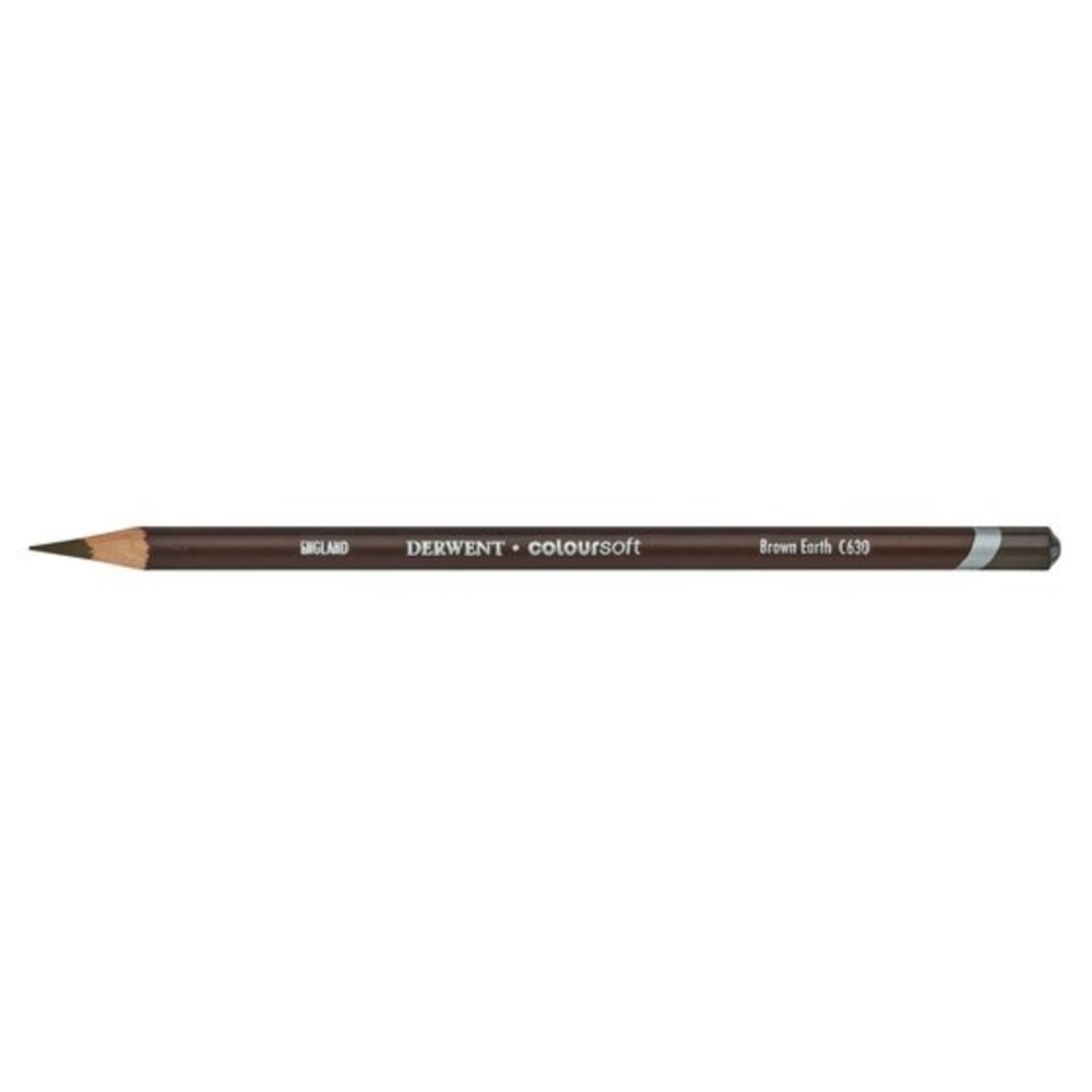 Derwent Coloursoft Pencil 630 Brown Earth (DCS0701015) Derwent Coloursoft Pencil 630 Brown Earth (DCS0701015)