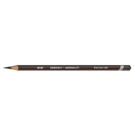 Derwent Coloursoft Pencil 630 Brown Earth (DCS0701015) Derwent Coloursoft Pencil 630 Brown Earth (DCS0701015)