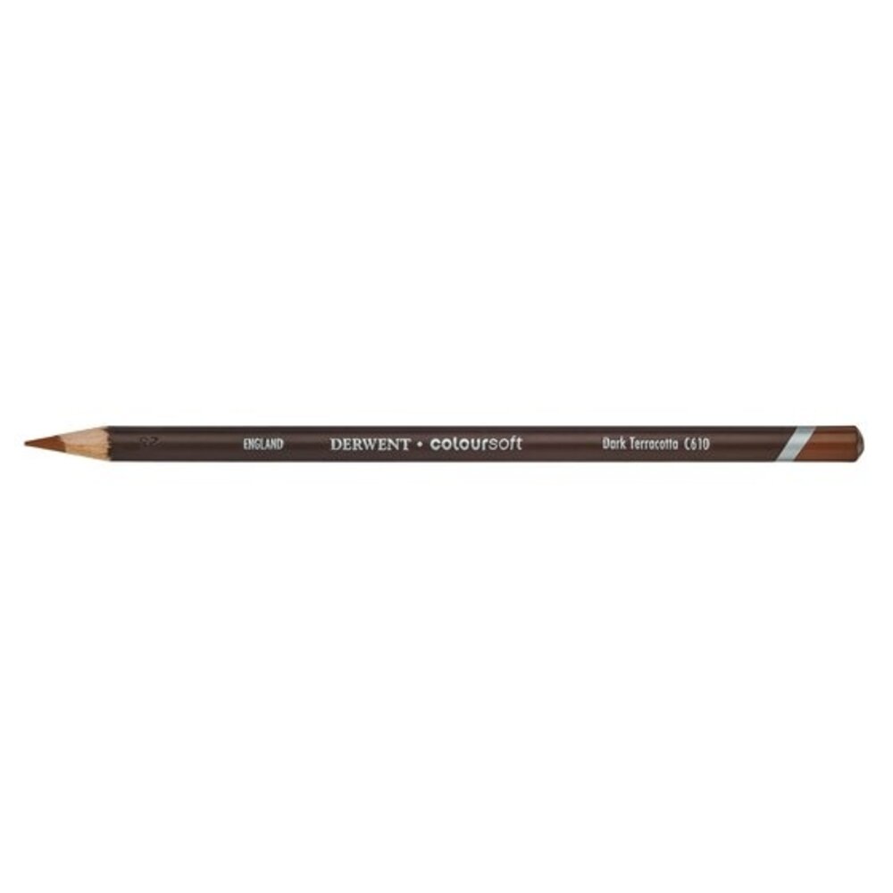 Derwent Coloursoft Pencil 610 Dark Terracotta (DCS0701013) Derwent Coloursoft Pencil 610 Dark Terracotta (DCS0701013)
