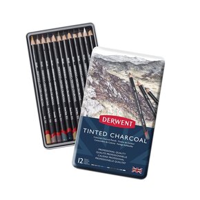Derwent Tinted Charcoal Pencils