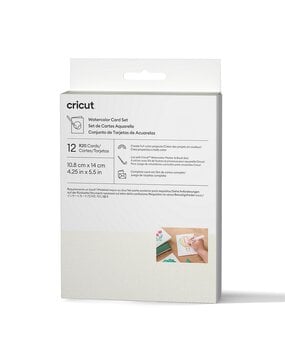 Cricut Watercolor Card Set Ivory/White R20 (12pcs) (2011961)