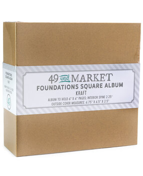 49 and Market Foundations Square Album Kraft (FA-36749)