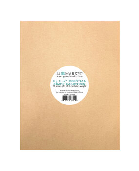Ranger Essential Kraft 8.5x11 Inch Cardstock (E-37999)