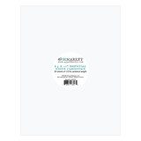 49 and Market Essential White 8.5x11 Inch Cardstock (E-37975)