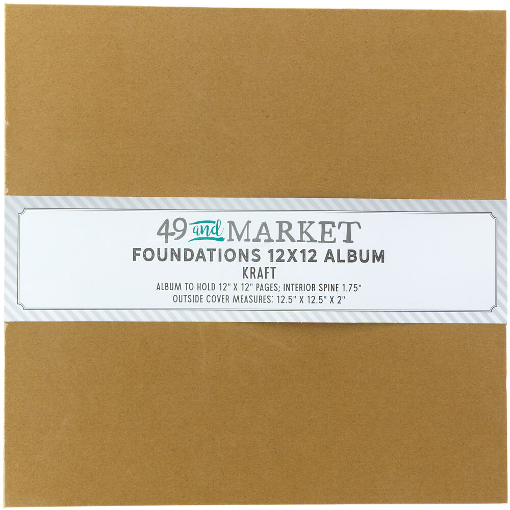Ranger Foundations 12x12 Inch Album Kraft (FA-36718)