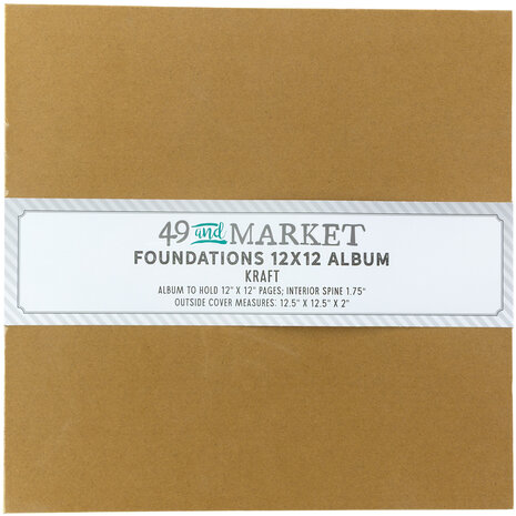 Ranger Foundations 12x12 Inch Album Kraft (FA-36718)