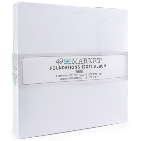Ranger Foundations 12x12 Inch Album White (FA-36695)