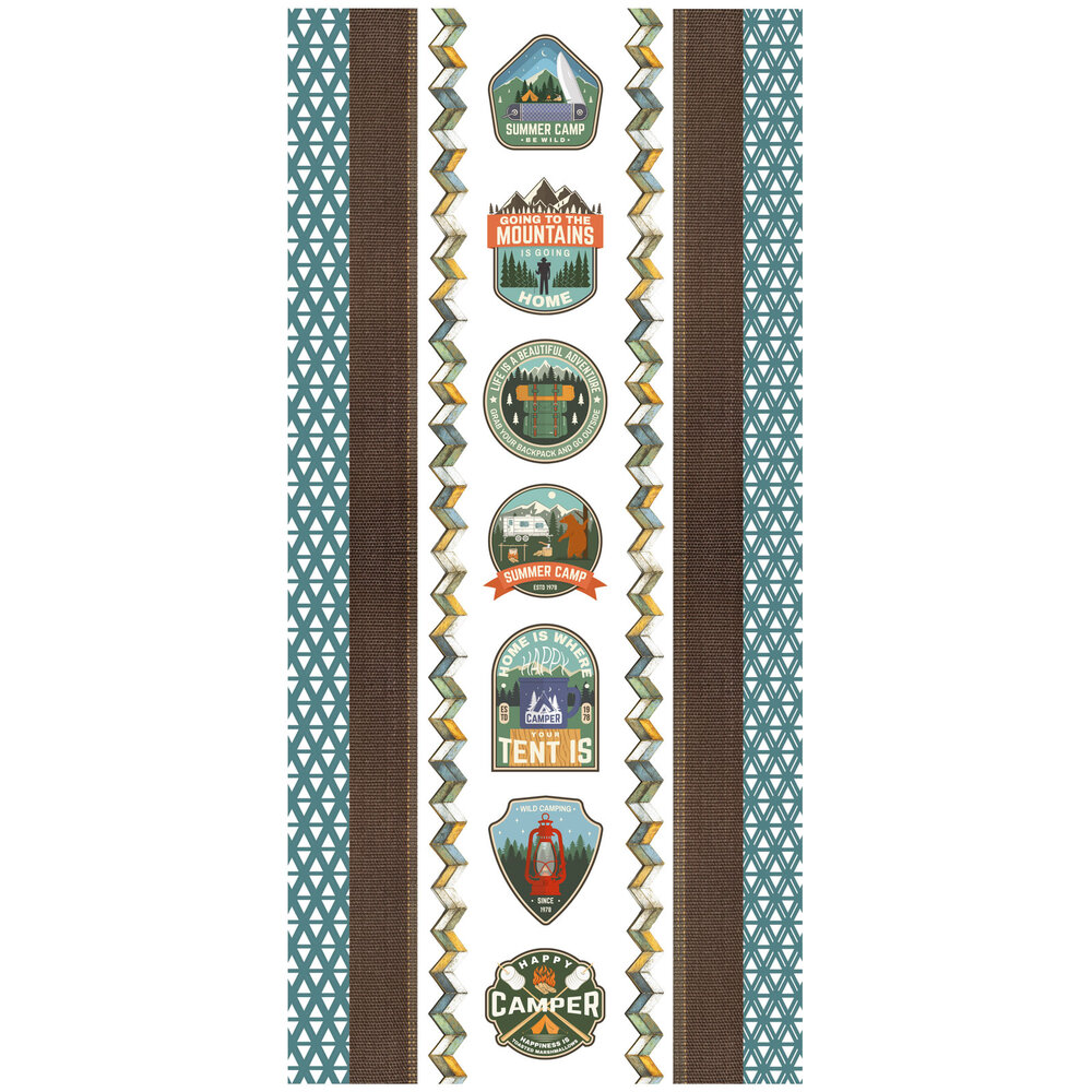 49 and Market Campfire Memories Washi Sheets by Dennis Bruton (DCM-37470)