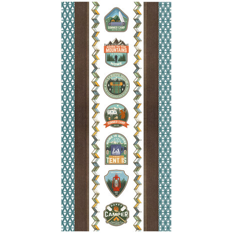 Ranger Campfire Memories Washi Sheets by Dennis Bruton (DCM-37470)
