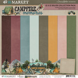 Ranger Campfire Memories 12x12 Inch Solids Collection Pack by Dennis Bruton (DCM-37289)