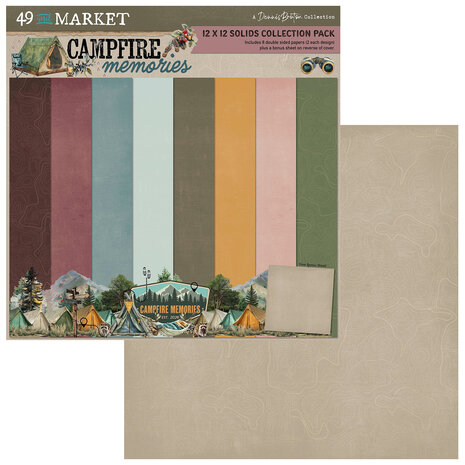 Ranger Campfire Memories 12x12 Inch Solids Collection Pack by Dennis Bruton (DCM-37289) Ranger Campfire Memories 12x12 Inch Solids Collection Pack by Dennis Bruton (DCM-37289)