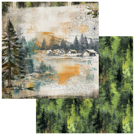 Ranger Campfire Memories 12x12 Inch Collection Pack by Dennis Bruton (DCM-37272)