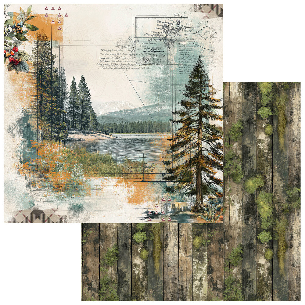 Ranger Campfire Memories 12x12 Inch Collection Pack by Dennis Bruton (DCM-37272)