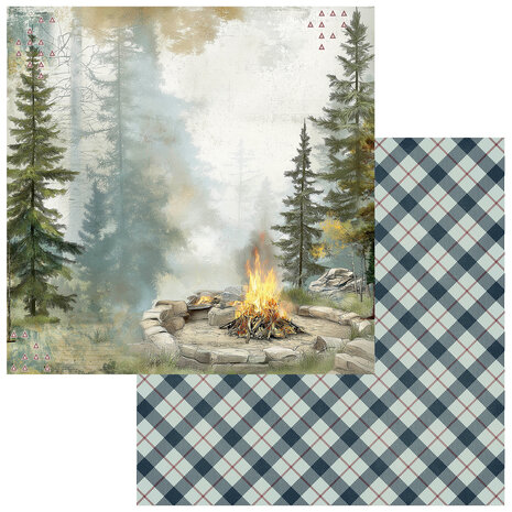Ranger Campfire Memories 12x12 Inch Collection Pack by Dennis Bruton (DCM-37272)
