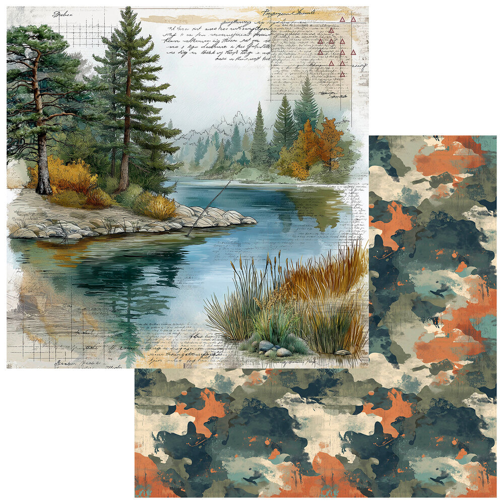 Ranger Campfire Memories 12x12 Inch Collection Pack by Dennis Bruton (DCM-37272)