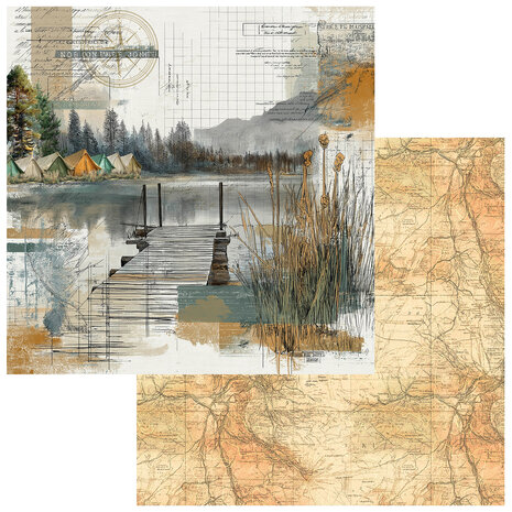 Ranger Campfire Memories 12x12 Inch Collection Pack by Dennis Bruton (DCM-37272)