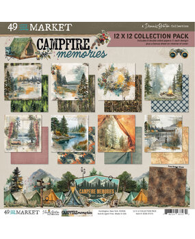 Ranger Campfire Memories 12x12 Inch Collection Pack by Dennis Bruton (DCM-37272)