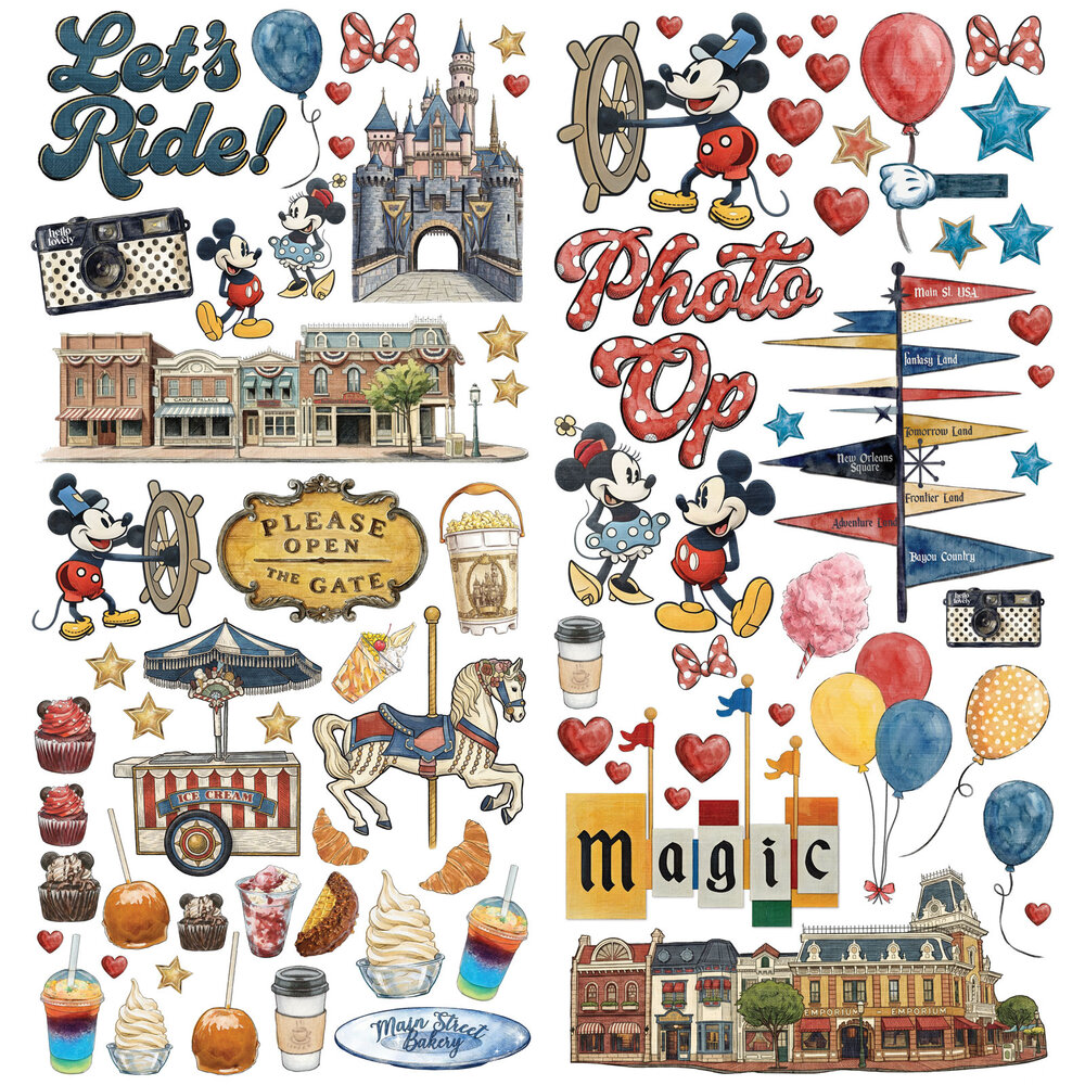 Ranger Mouse & Co. Laser Cut Elements by Michelle Coleman (MMC-37685)