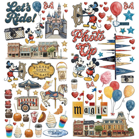 Ranger Mouse & Co. Laser Cut Elements by Michelle Coleman (MMC-37685)