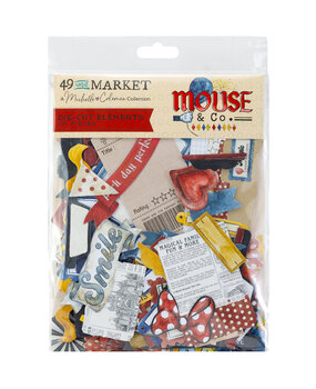 49 and Market Mouse & Co. Die-Cut Elements by Michelle Coleman (MMC-37692)