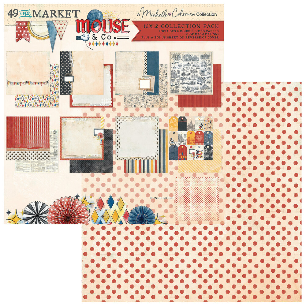 Ranger Mouse & Co. 12x12 Inch Collection Pack by Michelle Coleman (MMC-37517) Ranger Mouse & Co. 12x12 Inch Collection Pack by Michelle Coleman (MMC-37517)