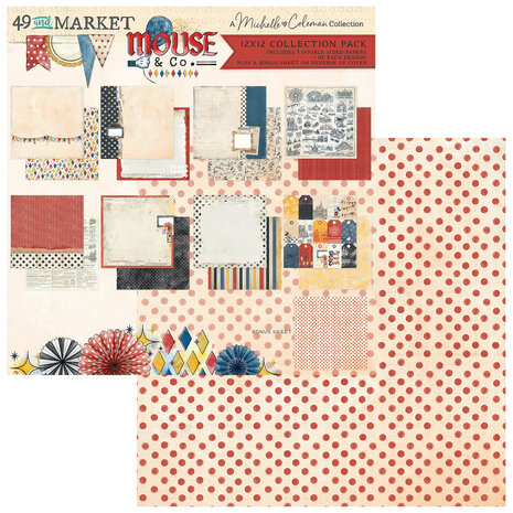 Ranger Mouse & Co. 12x12 Inch Collection Pack by Michelle Coleman (MMC-37517) Ranger Mouse & Co. 12x12 Inch Collection Pack by Michelle Coleman (MMC-37517)