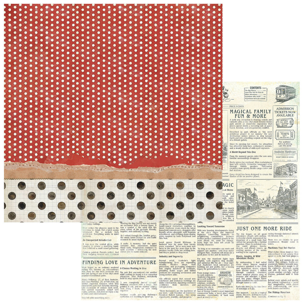 Ranger Mouse & Co. 12x12 Inch Collection Pack by Michelle Coleman (MMC-37517) Ranger Mouse & Co. 12x12 Inch Collection Pack by Michelle Coleman (MMC-37517)