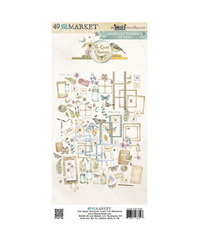 49 & Market The Quiet Observer Laser Cut Elements by Arthouse Whimsy (TQO-37197)