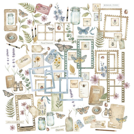 49 and Market The Quiet Observer Laser Cut Elements by Arthouse Whimsy (TQO-37197)