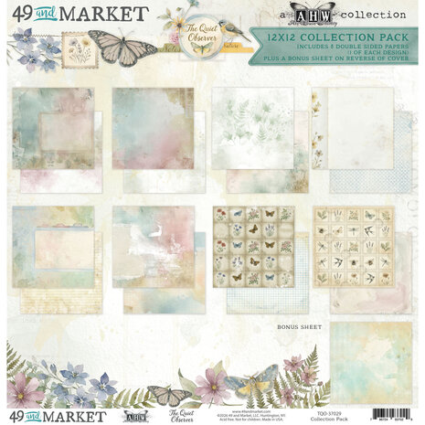 Ranger The Quiet Observer 12x12 Inch Collection Pack by Arthouse Whimsy (TQO-37029) Ranger The Quiet Observer 12x12 Inch Collection Pack by Arthouse Whimsy (TQO-37029)