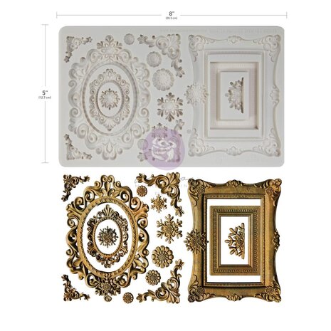 Finnabair Winter Frames 5x8 Inch Decor Moulds (951603) Finnabair Winter Frames 5x8 Inch Decor Moulds (951603)