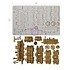 Steampunk Express 5x8 Inch Decor Moulds (951580) Steampunk Express 5x8 Inch Decor Moulds (951580)