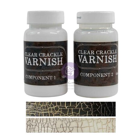 Finnabair Art Extravagance Clear Crackle Varnish Set (2x100ml) (951917) Finnabair Art Extravagance Clear Crackle Varnish Set (2x100ml) (951917)