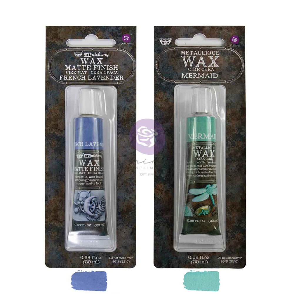 Finnabair Limited Edition Metallique + Matte Wax Set Whispers (2x20ml) (951931) Finnabair Limited Edition Metallique + Matte Wax Set Whispers (2x20ml) (951931)