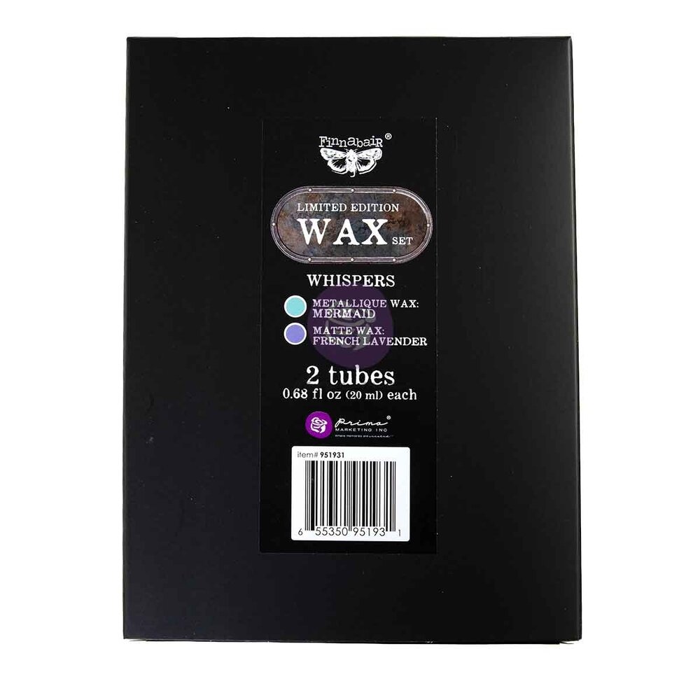 Finnabair Limited Edition Metallique + Matte Wax Set Whispers (2x20ml) (951931) Finnabair Limited Edition Metallique + Matte Wax Set Whispers (2x20ml) (951931)