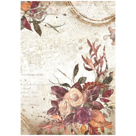 Stamperia Our Way A4 Rice Paper Bouquet (6pcs) (DFSA41157) Stamperia Our Way A4 Rice Paper Bouquet (6pcs) (DFSA41157)